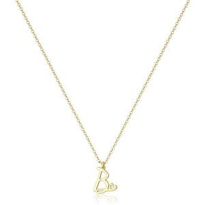 Initial (B) Necklace for Women